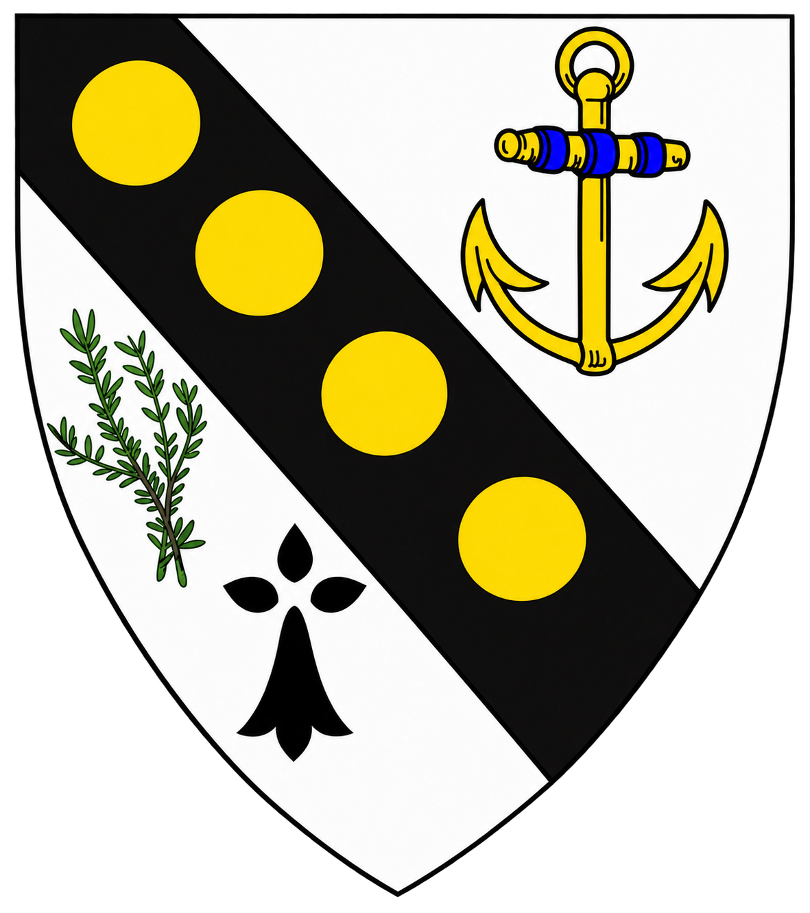 Blason de la Principauté de Romarin